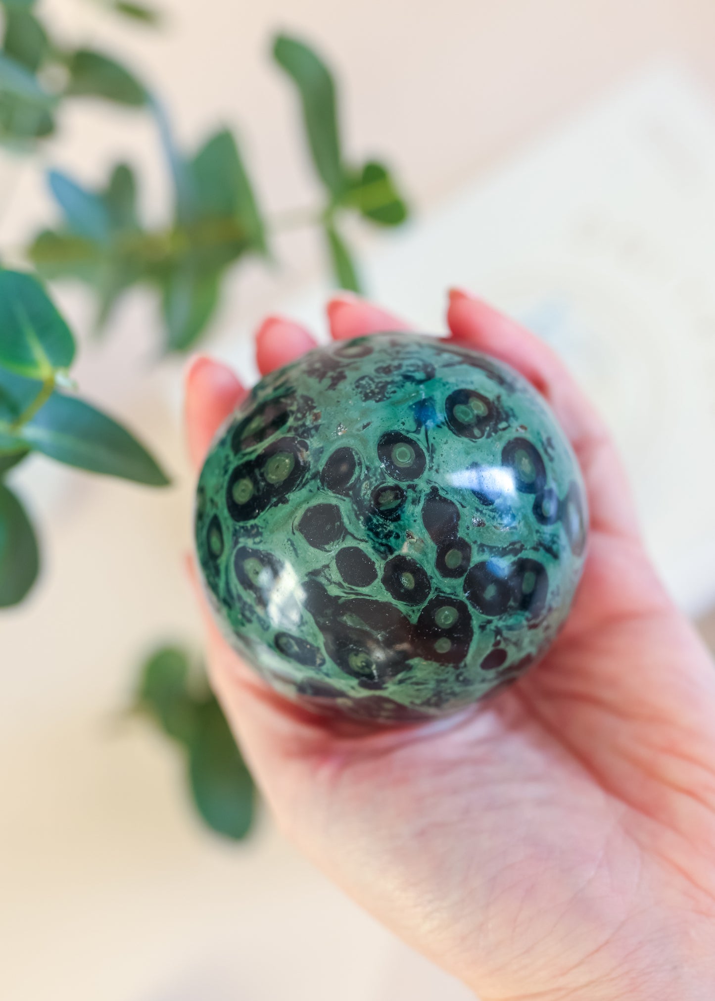 Kambaba Jasper Sphere
