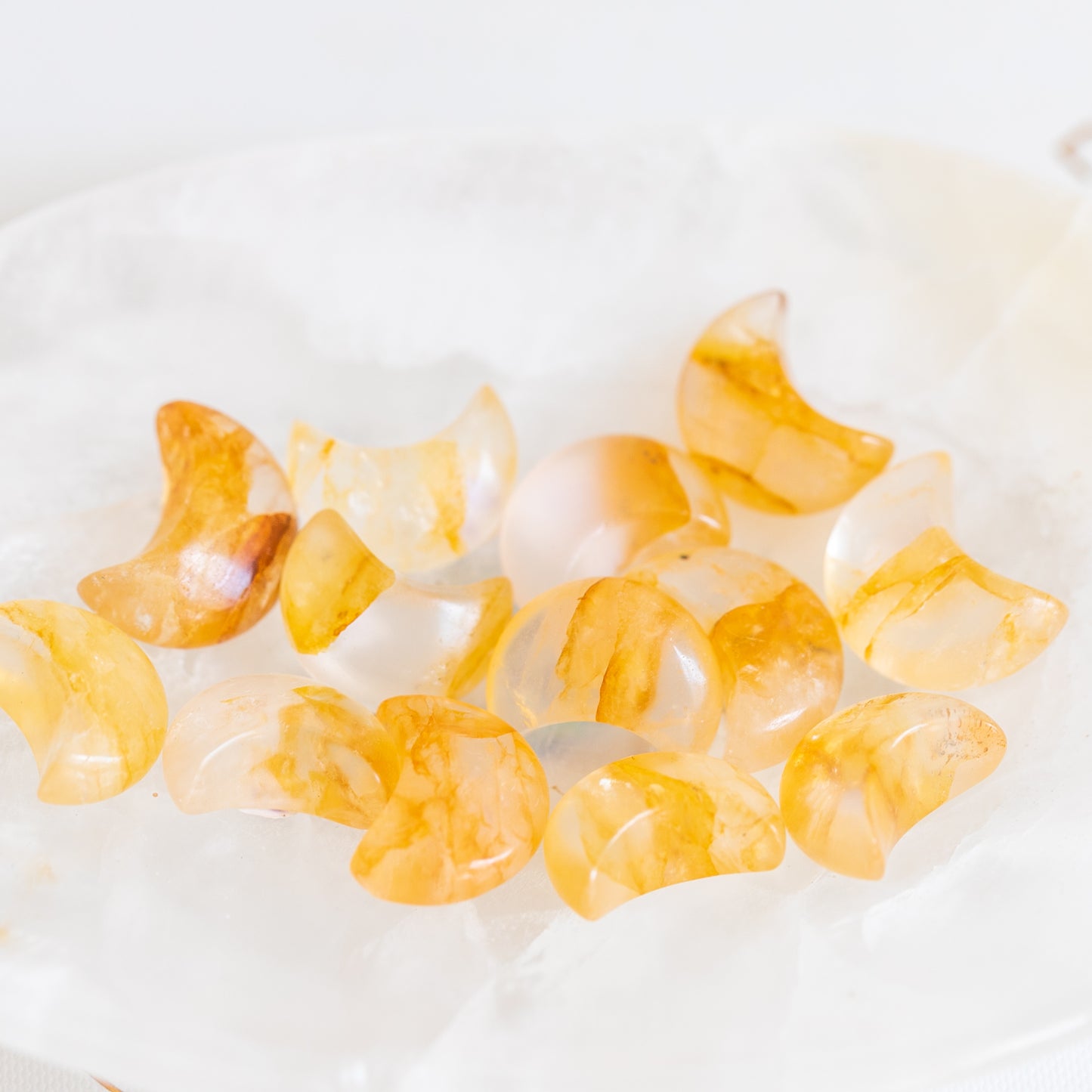 Golden Healer Quartz Mini Moon Intuitively Chosen