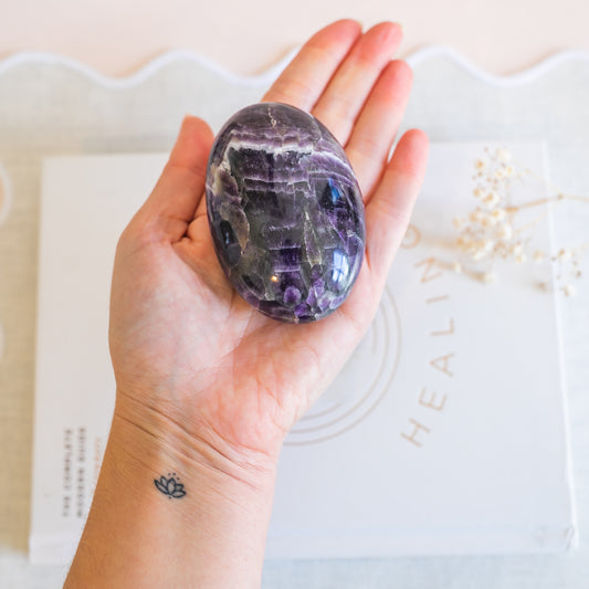 Chevron Amethyst or Dream Amethyst Palm from Brazil