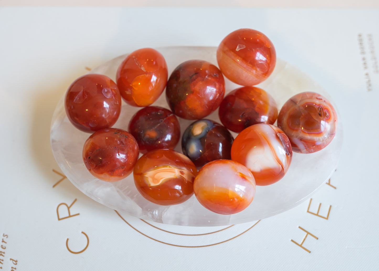 Carnelian Agate Medium Tumblestone