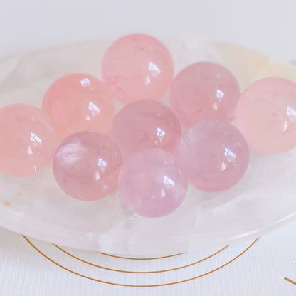 Rose Quartz Mini Sphere Intuitively Chosen