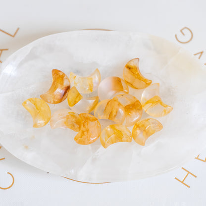 Golden Healer Quartz Mini Moon Intuitively Chosen