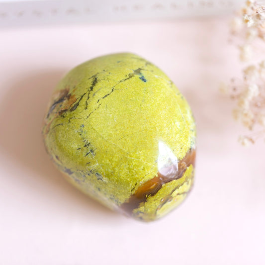 Large Green Opal Chunky Pebble