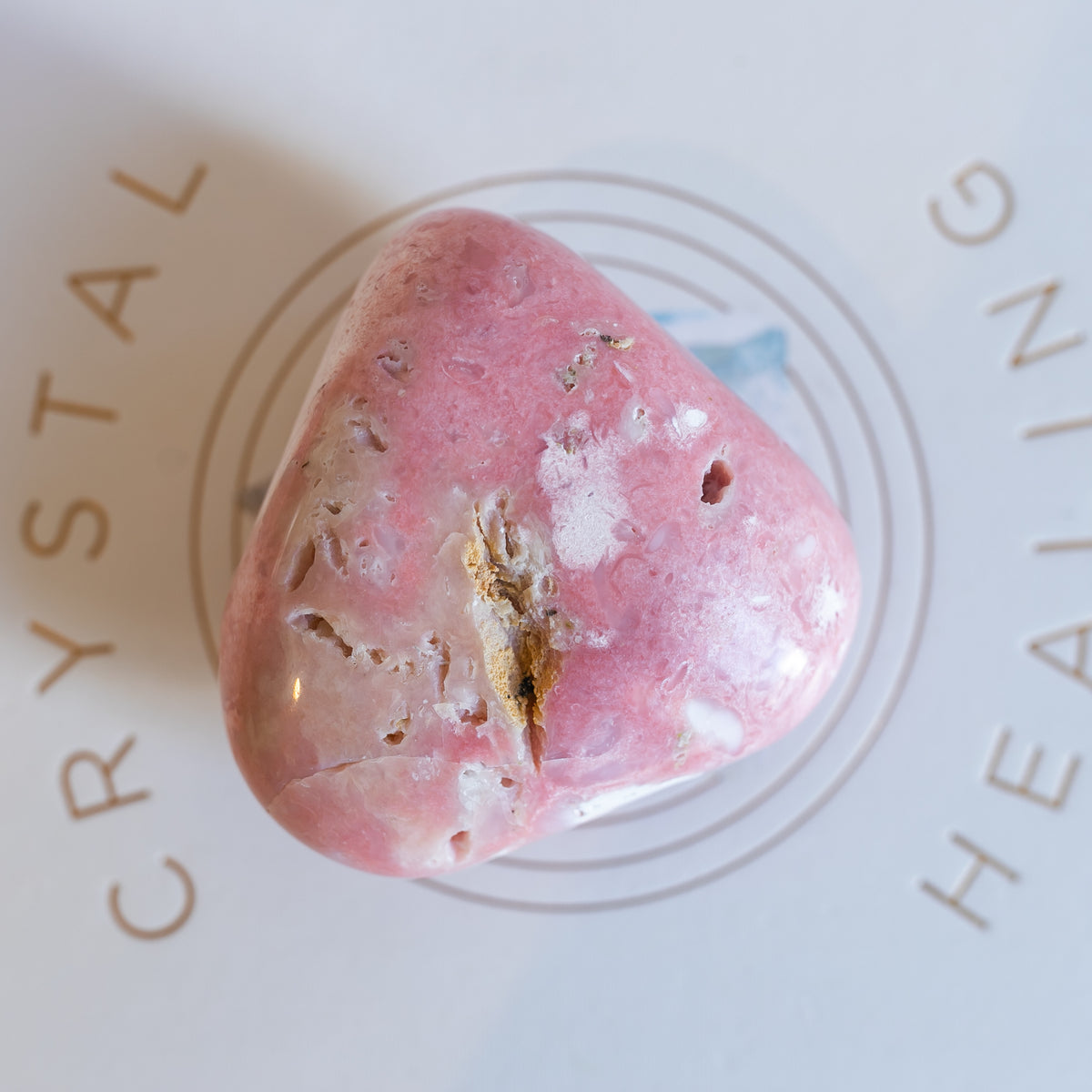 Large Pink Opal Freeform from Peru