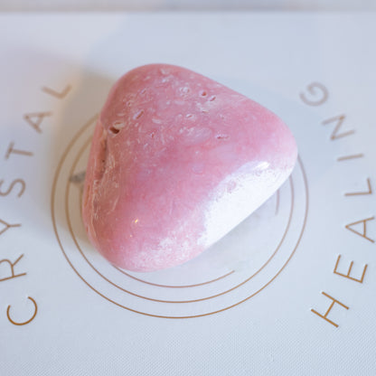 Large Pink Opal Freeform from Peru