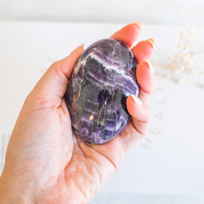 Chevron Amethyst or Dream Amethyst Palm from Brazil