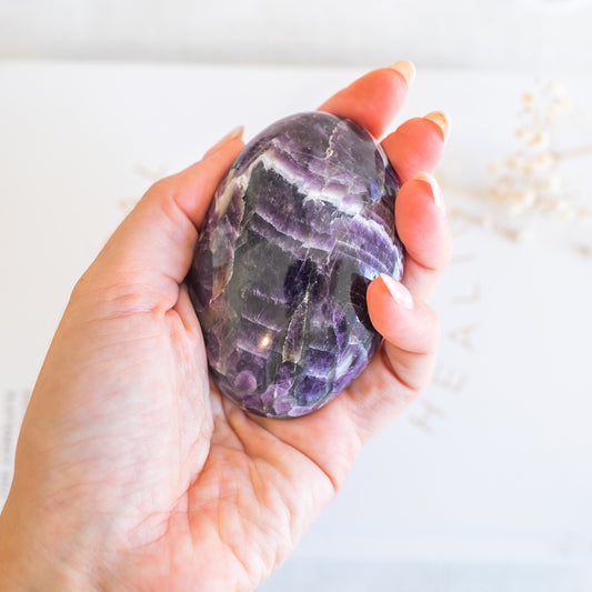 Chevron Amethyst or Dream Amethyst Palm from Brazil