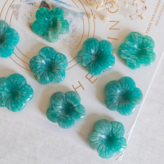 Amazonite Mini Flower