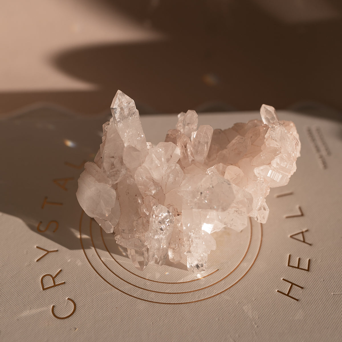 Sacred Pink Lemurian Cluster from Santander Colombia