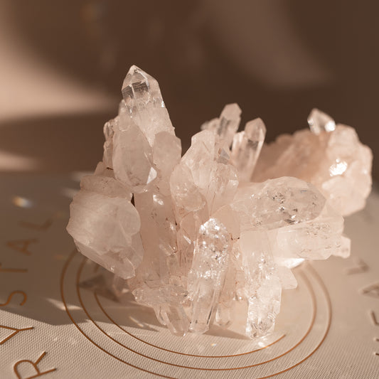 Sacred Pink Lemurian Cluster from Santander Colombia