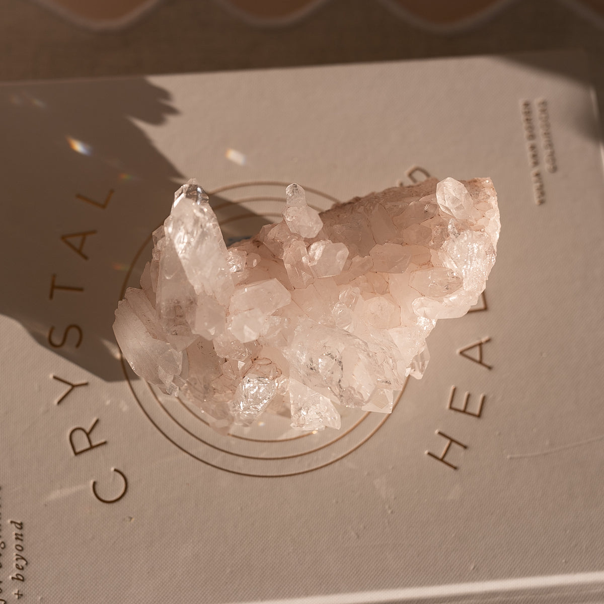 Sacred Pink Lemurian Cluster from Santander Colombia