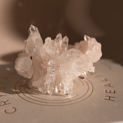 Sacred Pink Lemurian Cluster from Santander Colombia