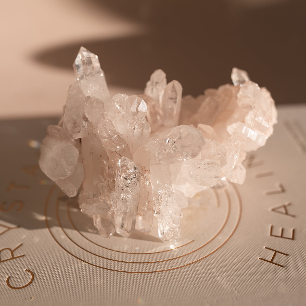 Sacred Pink Lemurian Cluster from Santander Colombia