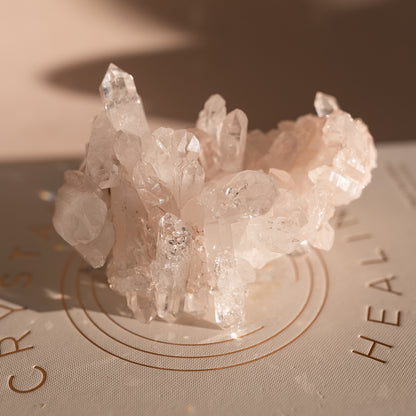 Sacred Pink Lemurian Cluster from Santander Colombia
