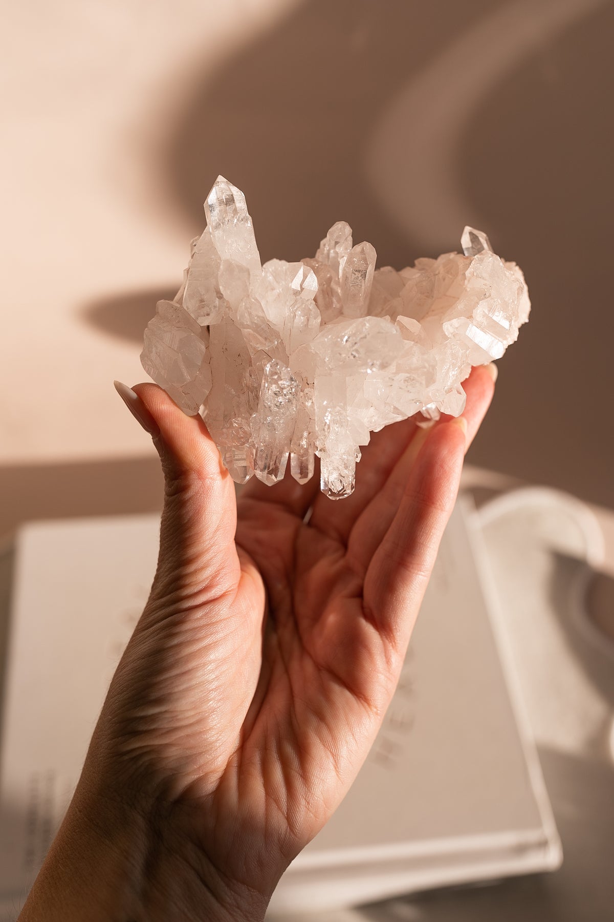 Sacred Pink Lemurian Cluster from Santander Colombia