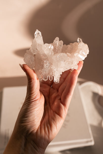 Sacred Pink Lemurian Cluster from Santander Colombia