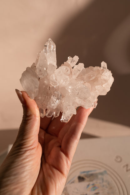 Sacred Pink Lemurian Cluster from Santander Colombia