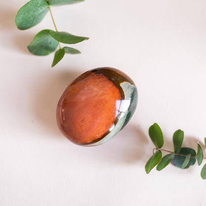 Polychrome Jasper Large Pebble Palmstones