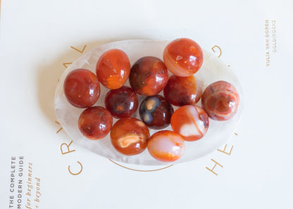 Carnelian Agate Medium Tumblestone