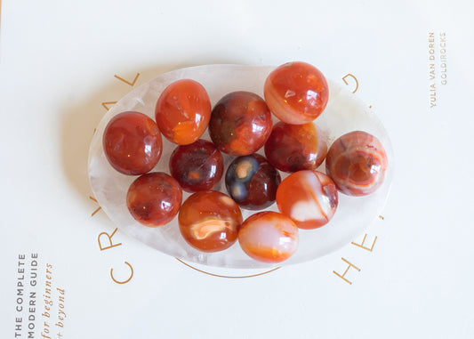 Carnelian Agate Medium Tumblestone