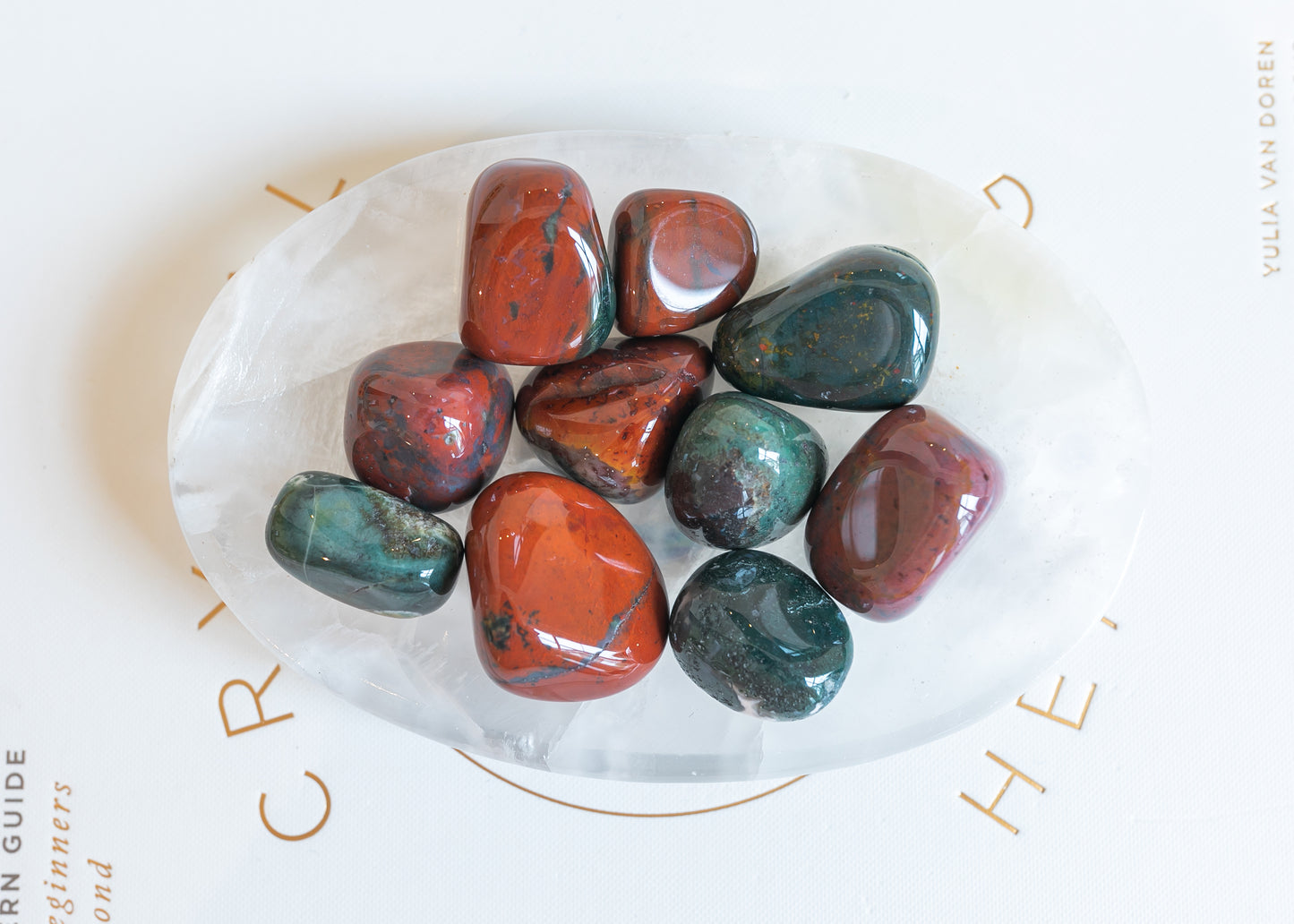 Judy's Jasper Eye of The Storm Jasper Small Tumblestone