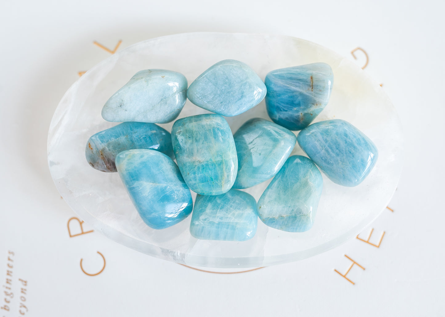 Aquamarine Large Tumblestone