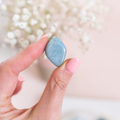 Aquamarine Large Tumblestone