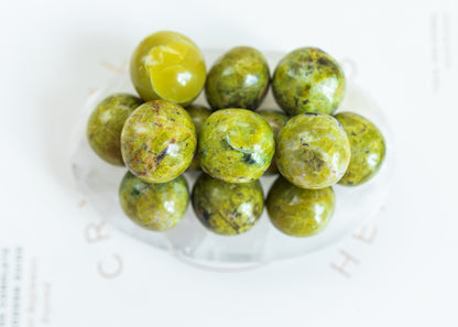 Green Opal Large Tumblestone