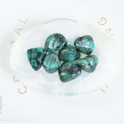 Emerald Large Tumblestone