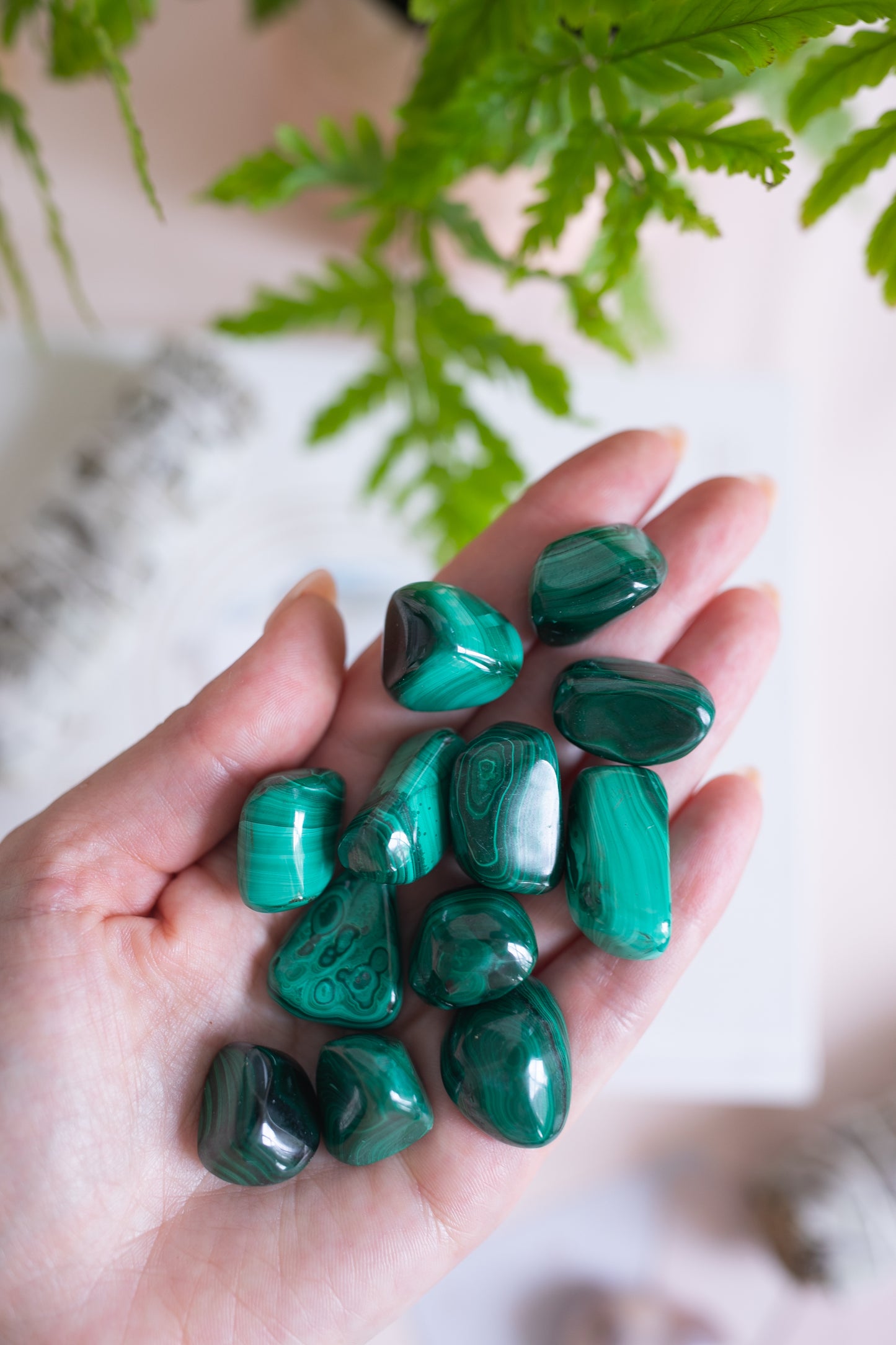 Malachite Tumblestone