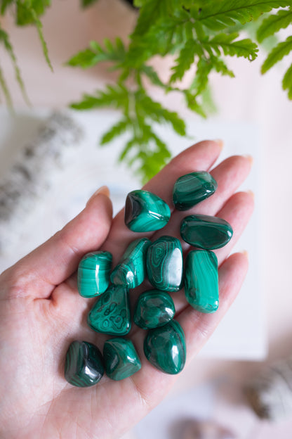 Malachite Tumblestone