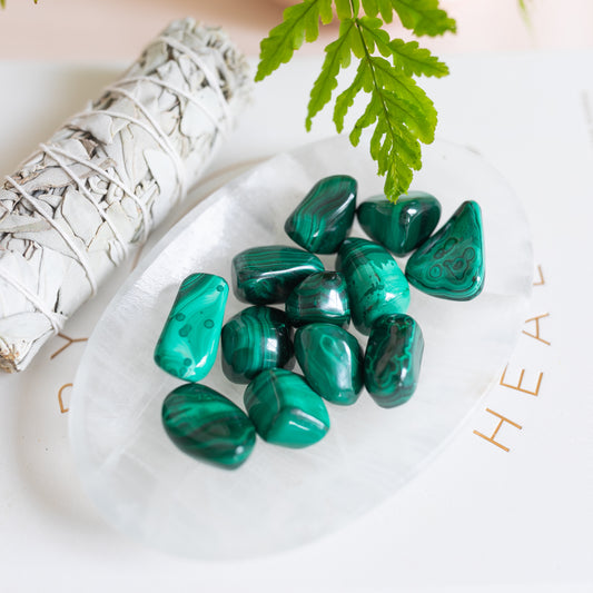 Malachite Tumblestone