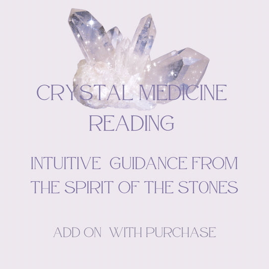 Crystal Medicine Intuitive Reading ~ Add On